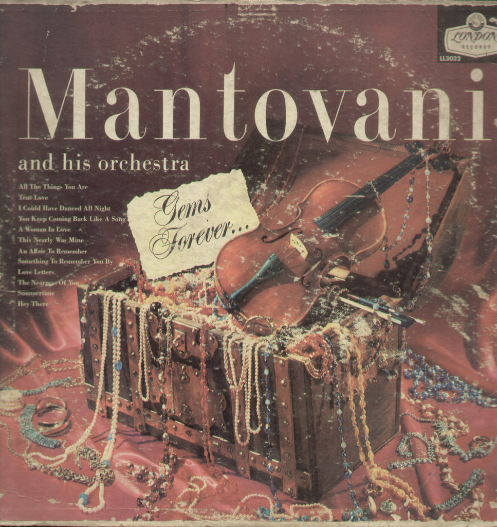 Mantovani and His Orchestra - English Bollywood Vinyl LP