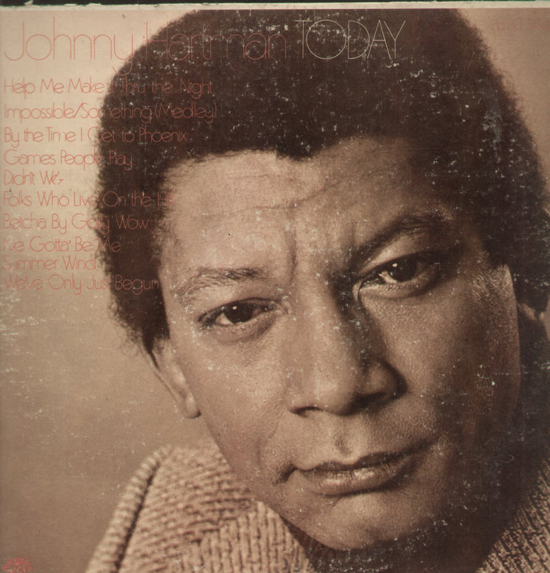 Johnny Hartman Today — LP vinyl record cover