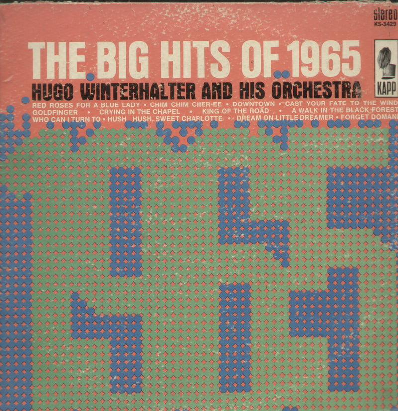 The Big Hits of 1965 — 1965 LP vinyl record cover