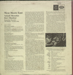 Yehudi Menuhin Ravi Shankar West Meets East - Compilations Bollywood Vinyl LP