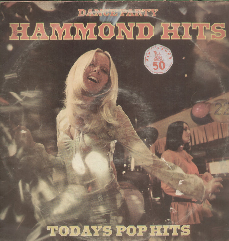 Dance Party Hammond Hits — LP vinyl record cover