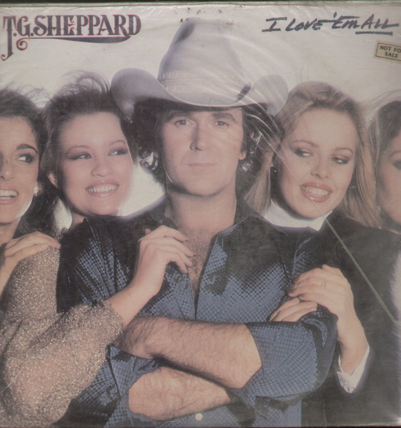 T.G. Sheppard — LP vinyl record cover