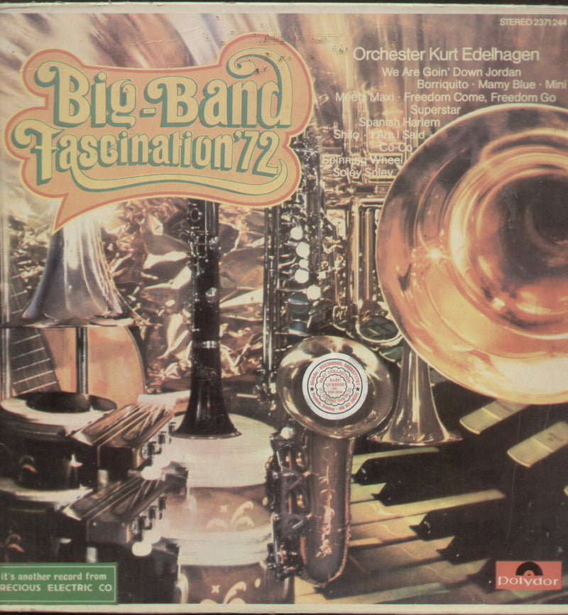 Big Band Fascination 72 — LP vinyl record cover