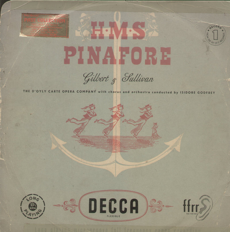 H.M.S Pinafore — LP vinyl record cover