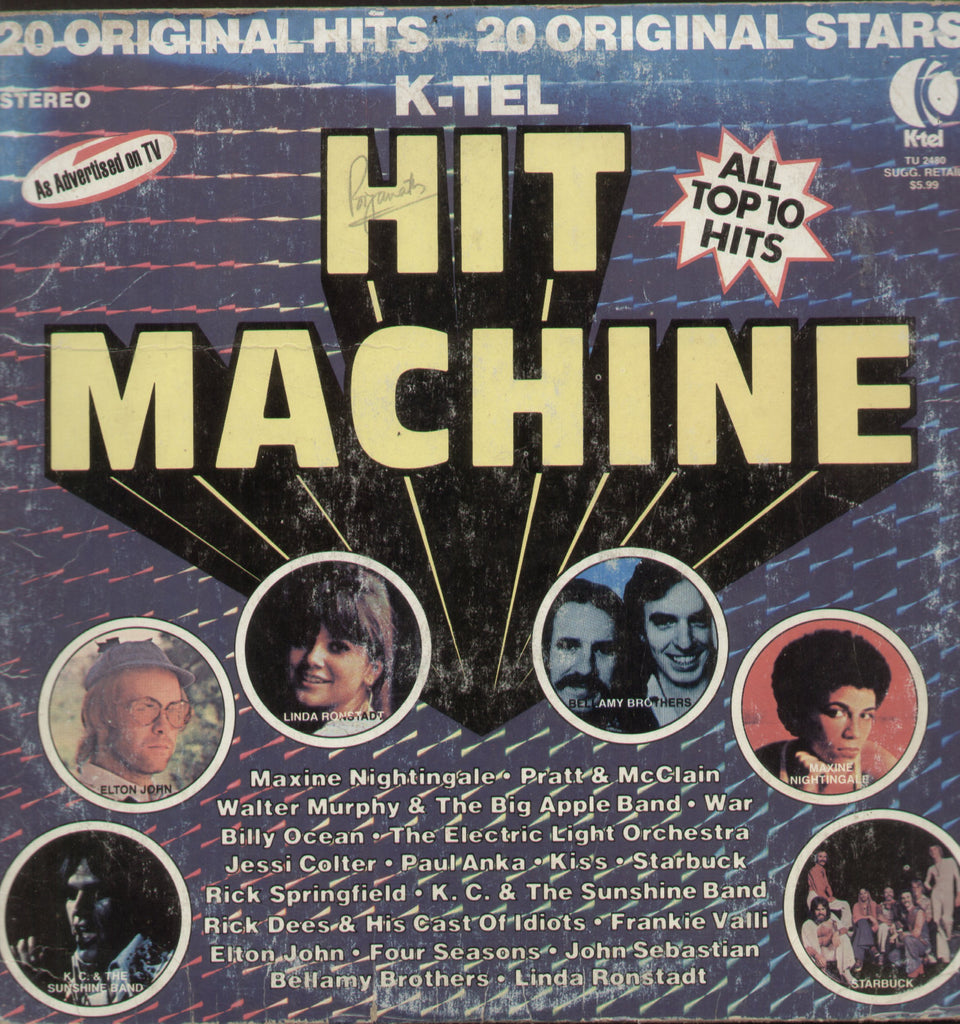 Hit Machine - English Bollywood Vinyl LP