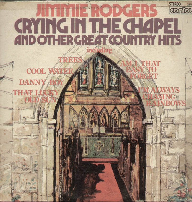 Crying In The Chapel and Other Great Country Hits — LP vinyl record cover