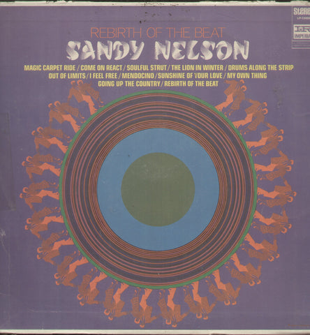 Rebirth of The Beat Sandy Nelson - English Bollywood Vinyl LP