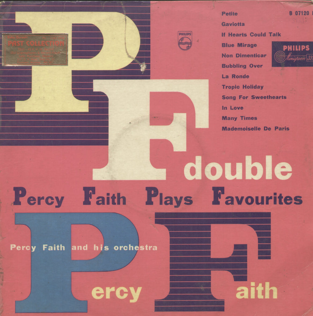 P.F. Double - English Bollywood Vinyl LP