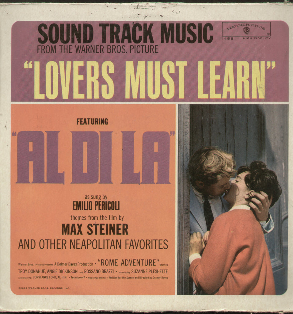 Lovers Must Learn - English Bollywood Vinyl LP