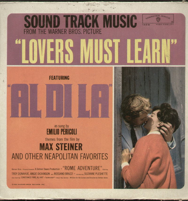 Lovers Must Learn — LP vinyl record cover