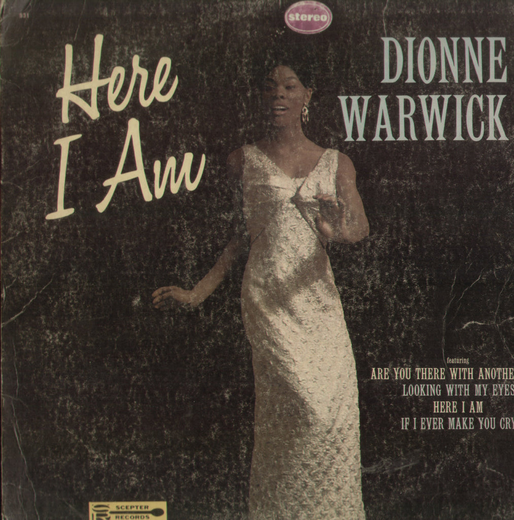 Here I Am Dionne Warwick - English Bollywood Vinyl LP