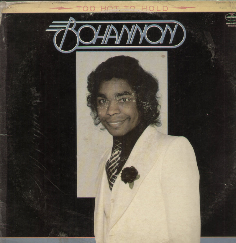 Too Hot To Hold Bohannon — LP vinyl record cover