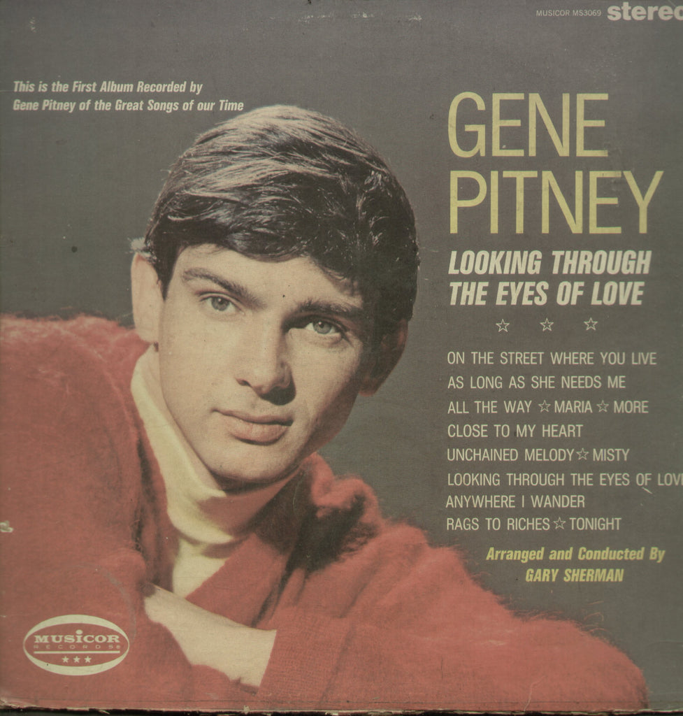 Gene Pitney Looking Through The Eyes of Love - English Bollywood Vinyl LP