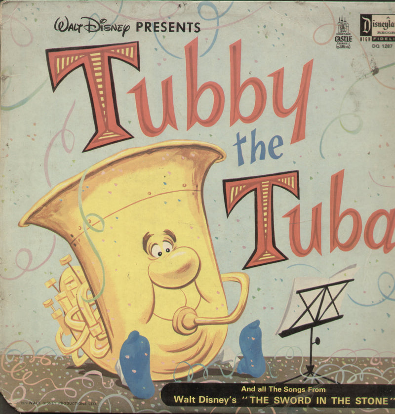 Tubby The Tuba — LP vinyl record cover