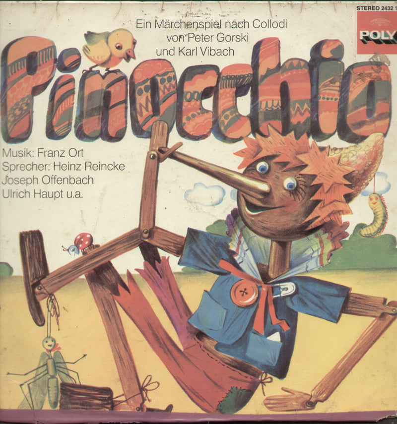 Pinocchio — LP vinyl record cover