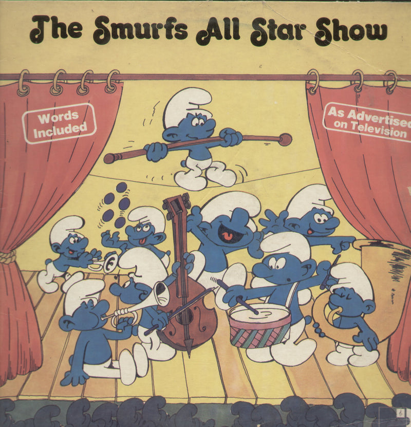 The Smurfs All Star Show — LP vinyl record cover