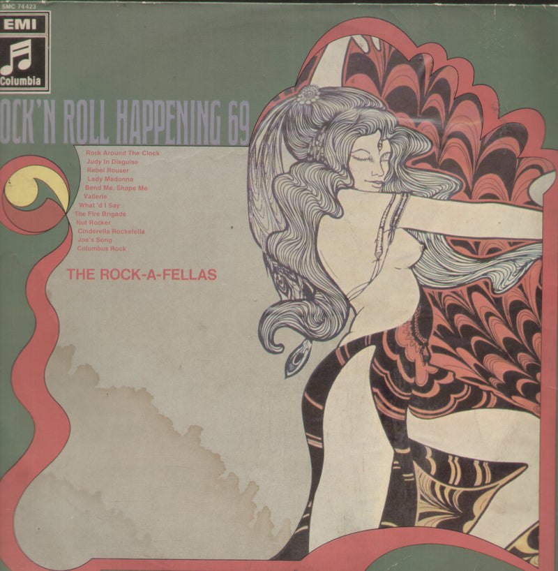 Rock'n Roll Happening 69 — rock LP vinyl record cover