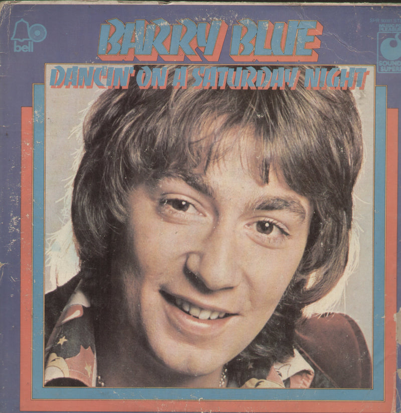 Barry Blue Dancin On A Saturday Night — LP vinyl record cover