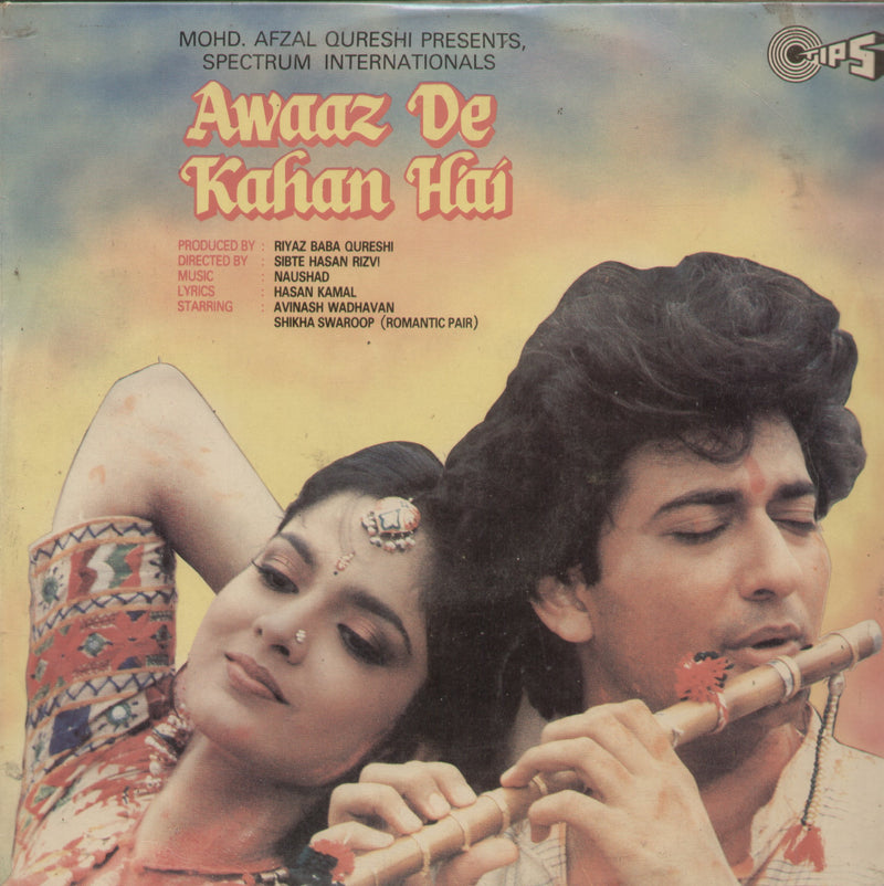Awaaz de Kahan hai — LP vinyl record cover