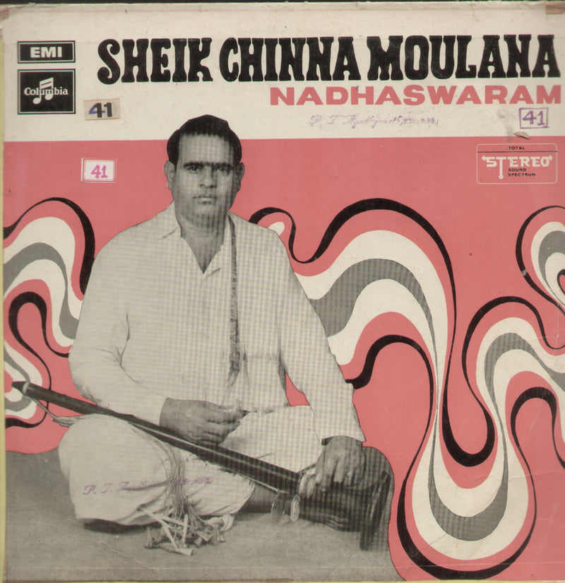 Sheik Chinna Moulana Nadhaswaram — instrumental LP vinyl record cover