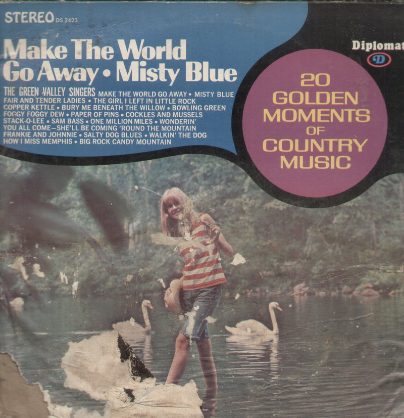 Make The World Go Away Misty Blue — LP vinyl record cover