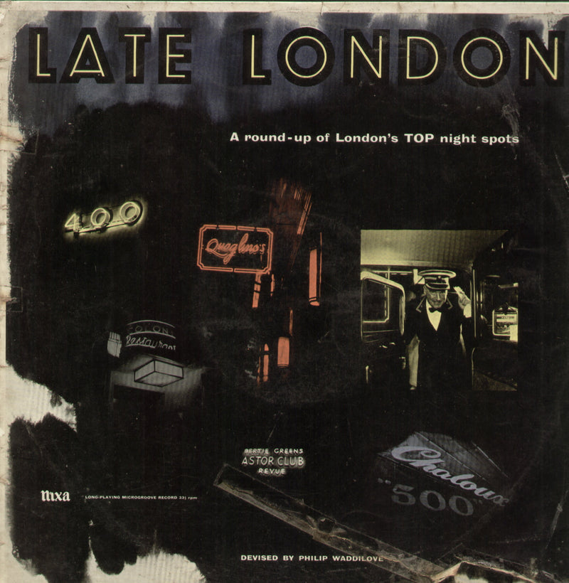 Late London — LP vinyl record cover