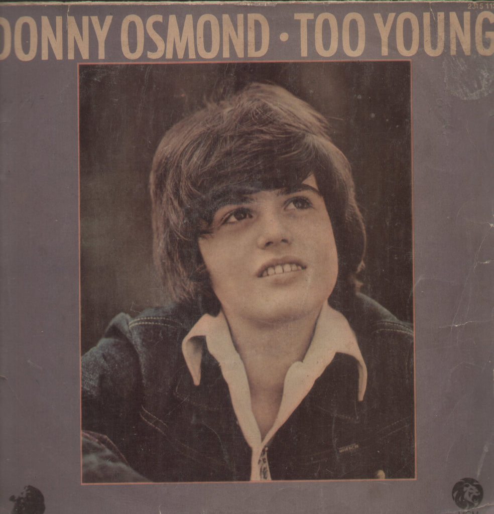 Donny Osmond - Too Young - English Bollywood Vinyl LP