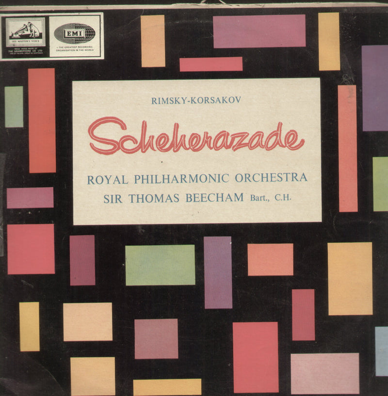 Scheherazade — LP vinyl record cover