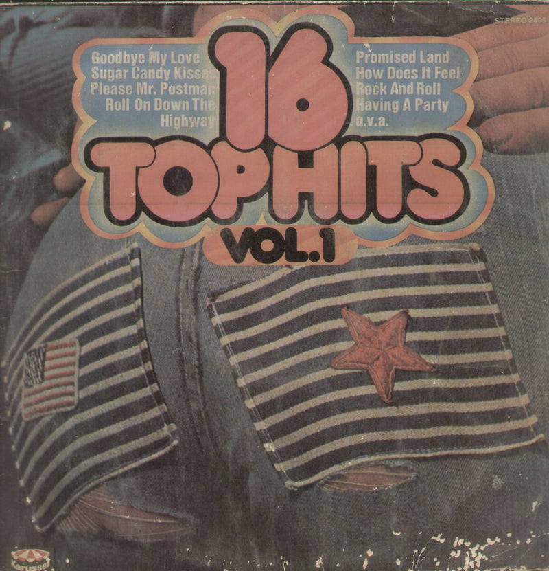 16 Top Hits Vol.1 — LP vinyl record cover
