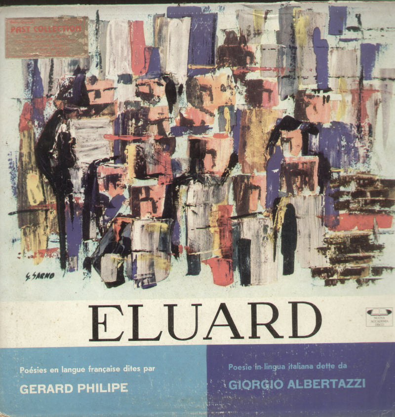 Poesie In Lingua Italiana Dette Da Giorgio Albertazzi — LP vinyl record cover