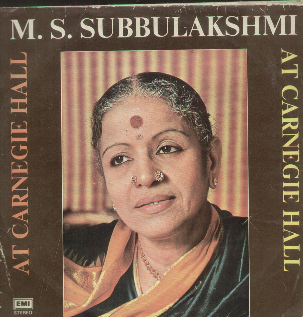 M.S. Subbulakshmi At Carnegie Hall - Bollywood Vinyl LP