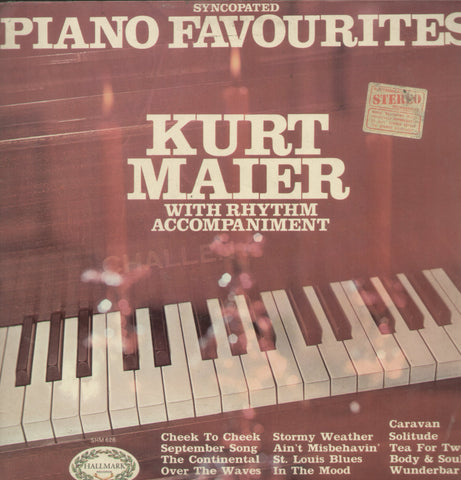 Piano Favourites - English Bollywood Vinyl LP