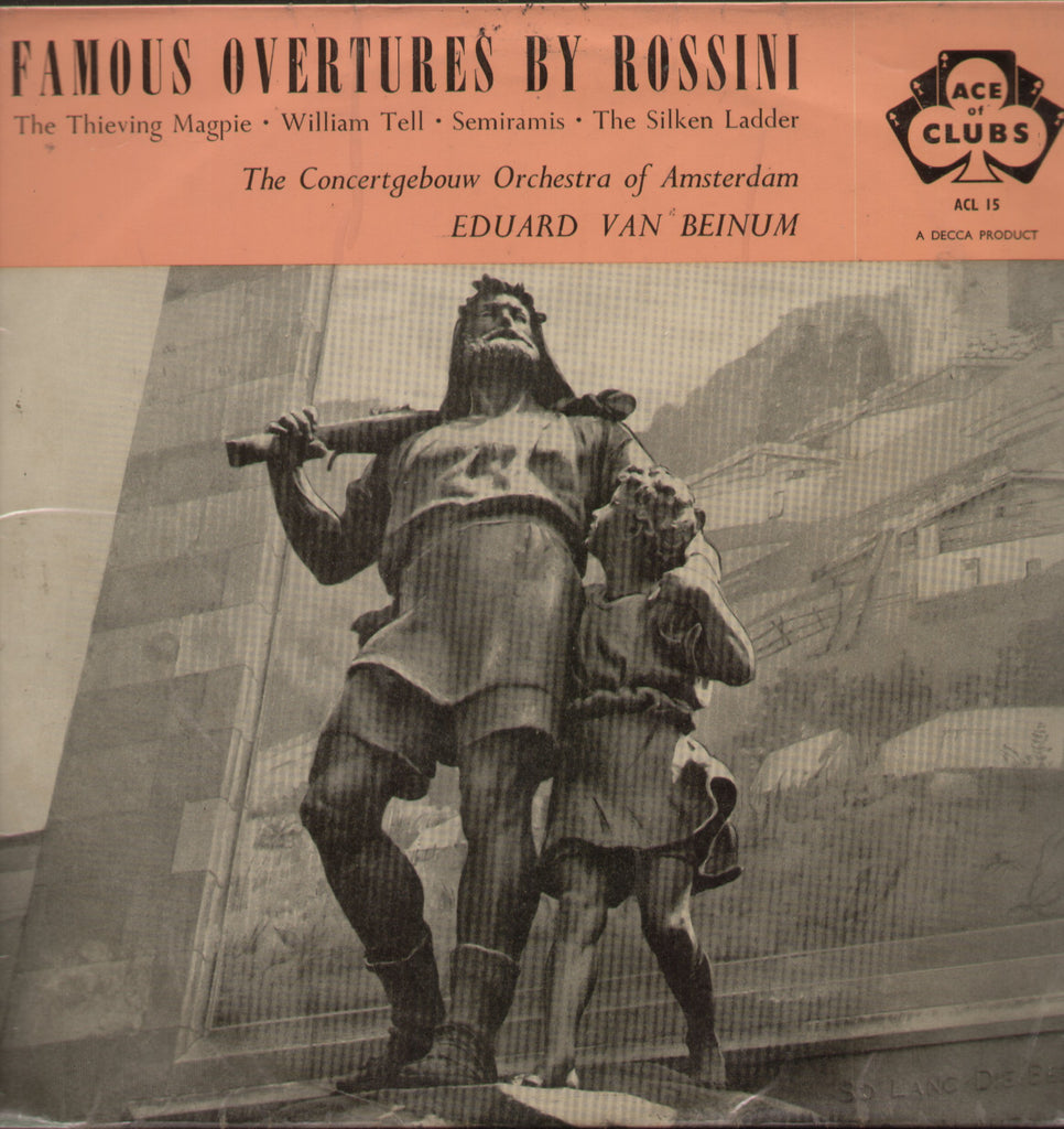 Famous Overtures By Rossini - English Bollywood Vinyl LP