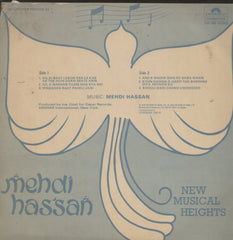 Mehdi Hassan New Musical Heights - Bollywood Vinyl LP