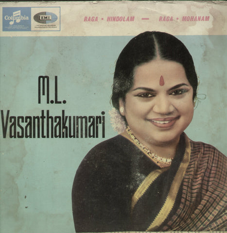 M.L. Vasanthakumari - Classical Bollywood Vinyl LP