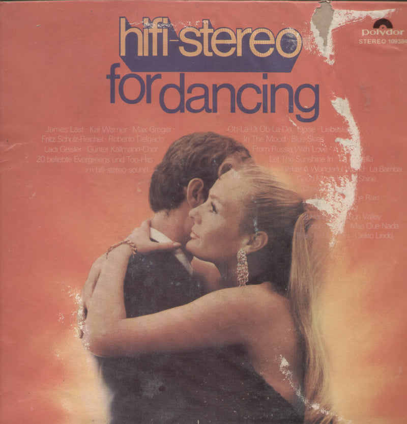 Hifi Stereo For Dancing — LP vinyl record cover
