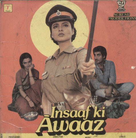Insaaf Ki Awaaz - Hindi Bollywood Vinyl LP