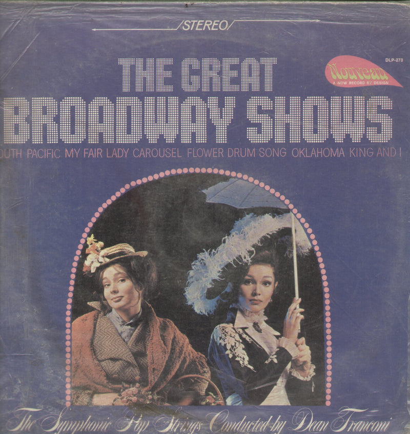 The Great Broadway Shows — LP vinyl record cover
