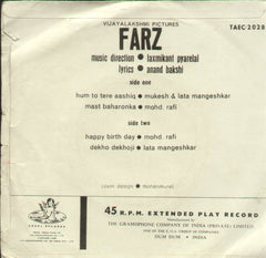 Farz - Hindi Bollywood Vinyl EP