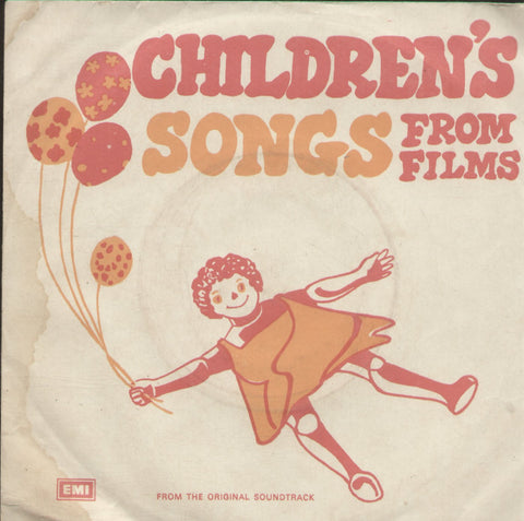 Children's Songs From Film - Hindi Bollywood Vinyl EP