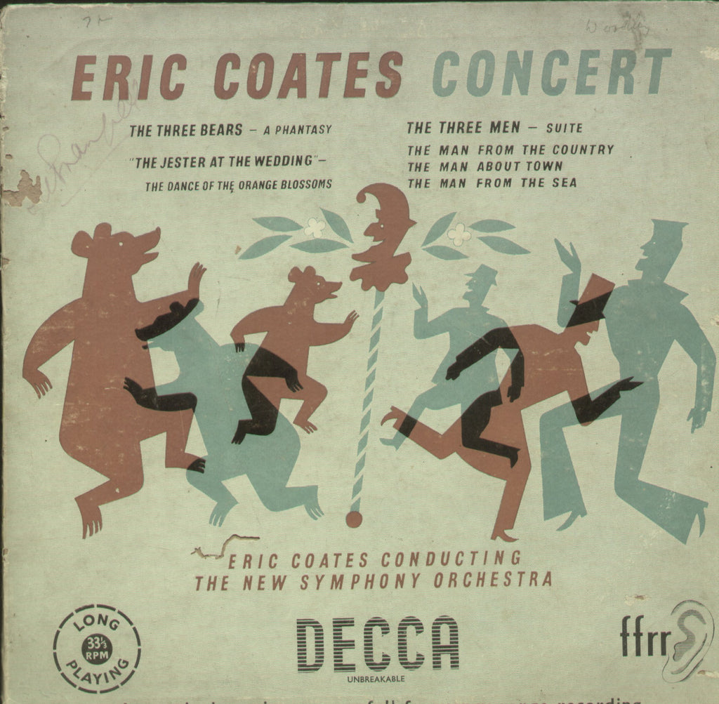 Eric Coates Concert - English Bollywood Vinyl LP