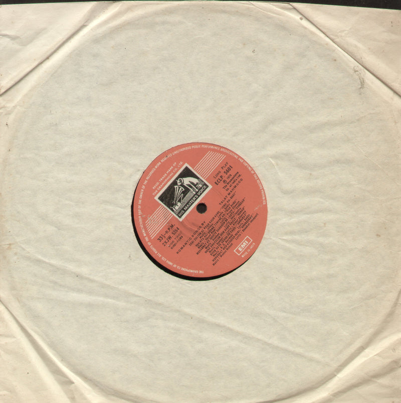 No Sleeve by Romantic Songs By Talat Mahmood — compilation LP vinyl record cover