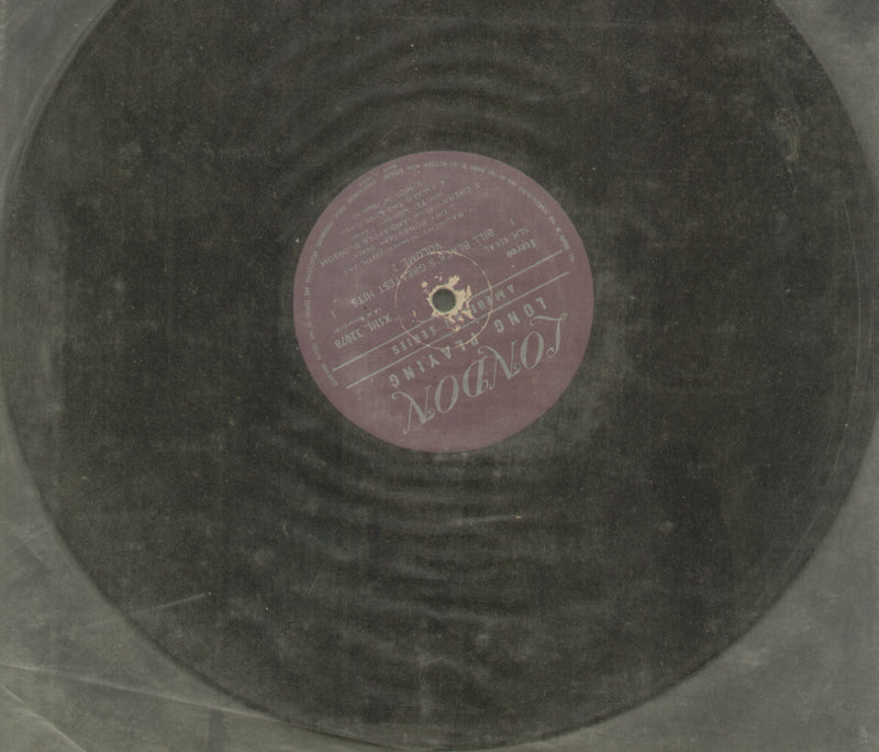 No Sleeve by Bill Blacks Greatest Hits — LP vinyl record cover