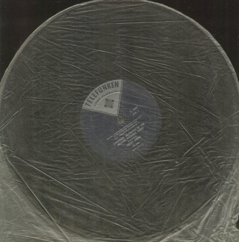 No Sleeve by Symphony Orchestra of The Belgian National Radio — LP vinyl record cover
