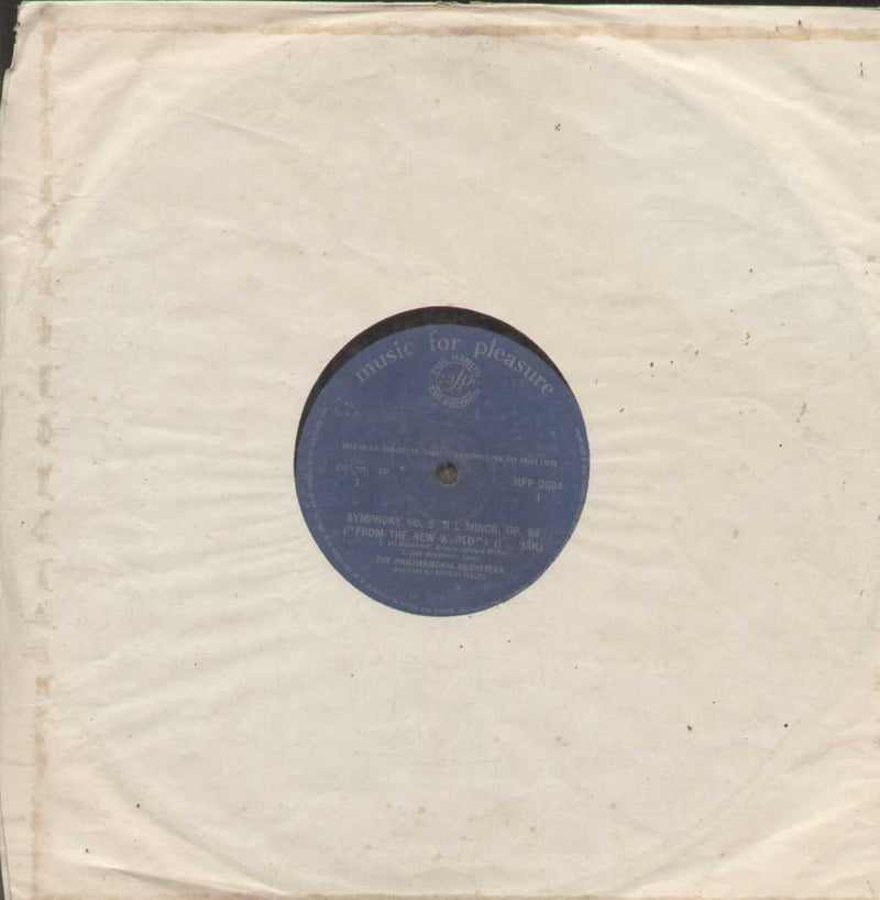 Philharmonia Orchestra 'Dvorak Symphony No.5' — LP vinyl record cover