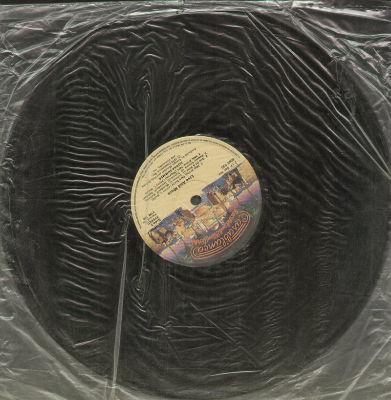 No Sleeve by Live and More — LP vinyl record cover