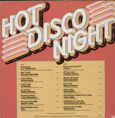 Hot Disco Night 1980 English Vinyl  LP