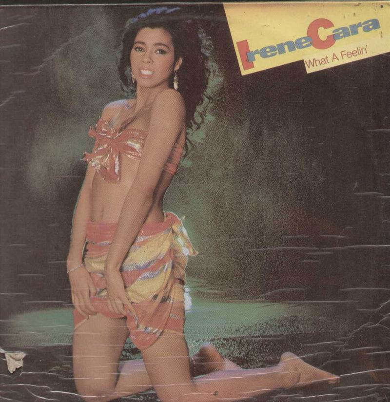 What A Feelin' by Irene Cara — LP vinyl record cover