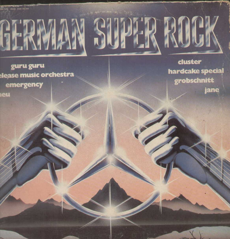 German Super Rock — rock LP vinyl record cover