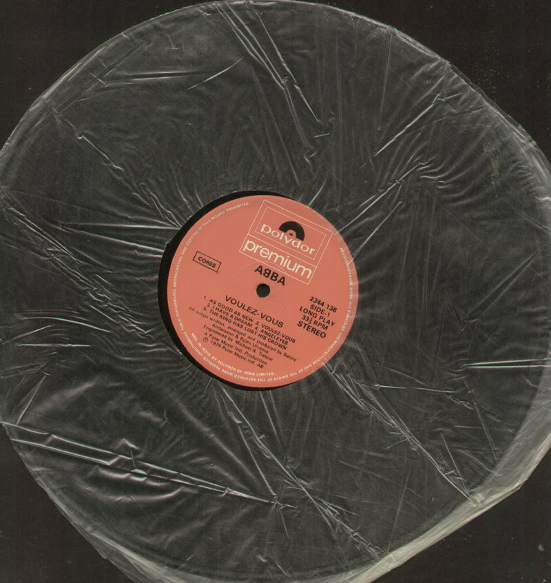 Vous by Abba Voulez — LP vinyl record cover